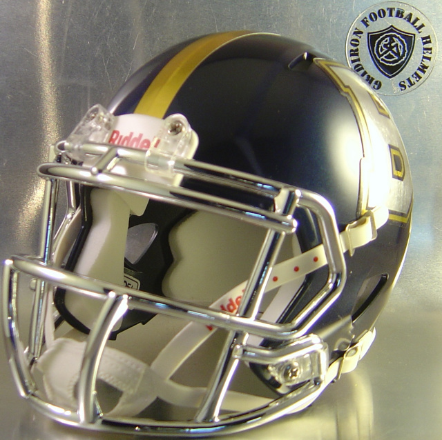 St. John Bosco Braves HS 2015 (CA) Navy Helmet Chr